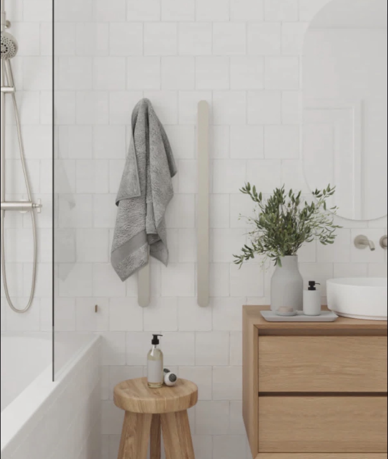 Subway Tile Bathroom
